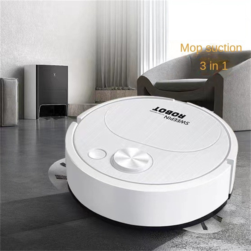 Sweeping Robot Automatic Mini Cleaning Household Machine USB Charging Intelligent Technology Sweep Suck Drag Vacuum Cleaner