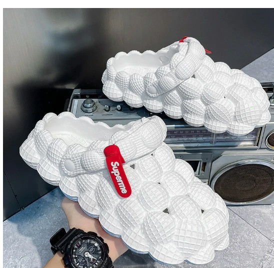 Slipper Women Men EVA Cute Bubble Ball Slides Sandals Summer Indoor Massage Outdoor Shoes Closed Toe Anti-Slip Fashion Designer